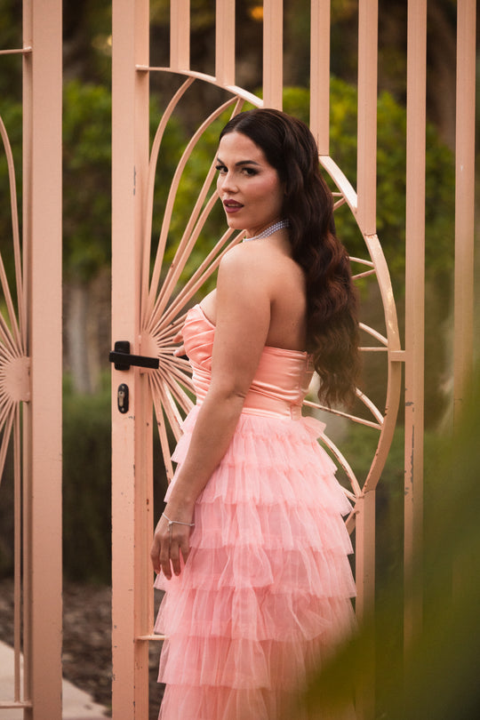 Vestido Valentina — foto real
