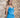 Vestido Azahares Azúl