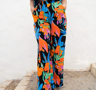 Pantalón floral Tropical Night