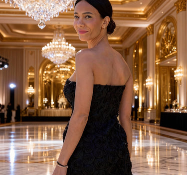 Vestido Casual Bloom Negro