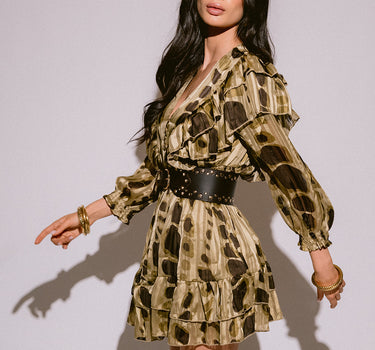 Vestido  Safari Chic