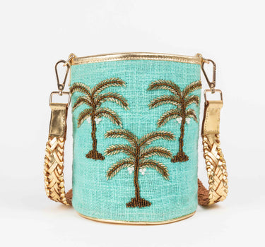 Bolso Palmas Saco Aqua