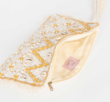 Bolso Margarita Clutch Amarillo