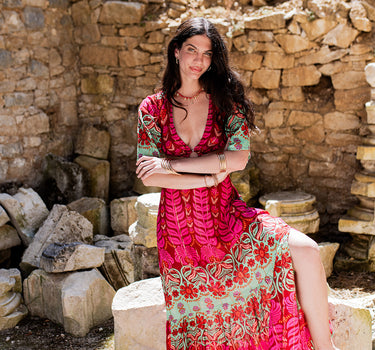 Vestido Rosa Aura