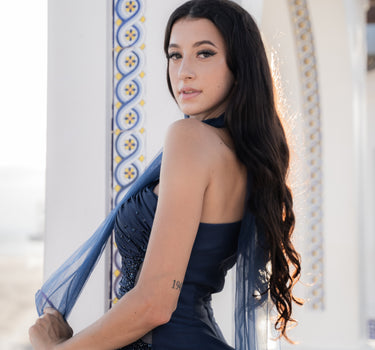 Vestido Azúl de Ensueño