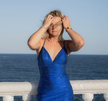 Vestido Safir Real